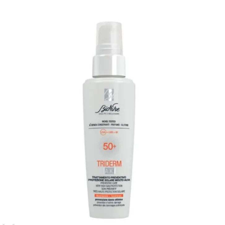 ICIM BIONIKE Bionike Triderm Solare AK Trattamento Preventivo SPF 50+ 50 ml Outlet