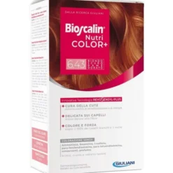 GIULIANI SpA Bioscalin Nutricolor Plus Tintura Capelli Colore 6,43 Biondo Scuro Rame Dorato