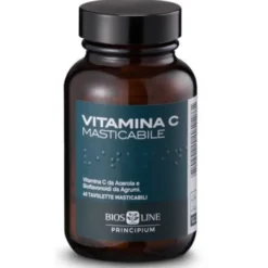 BIOS LINE Principium Vitamina C 60 Compresse Masticabili - Integratore Alimentare Best