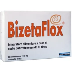 KOLFARMA Bizetaflox 30 Compresse - Integratore Alimentare