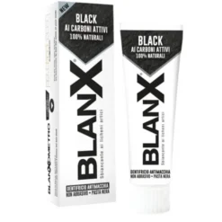 EURITALIA Blanx Black Dentifricio Nero ai Carboni Attivi 75 ml Hot