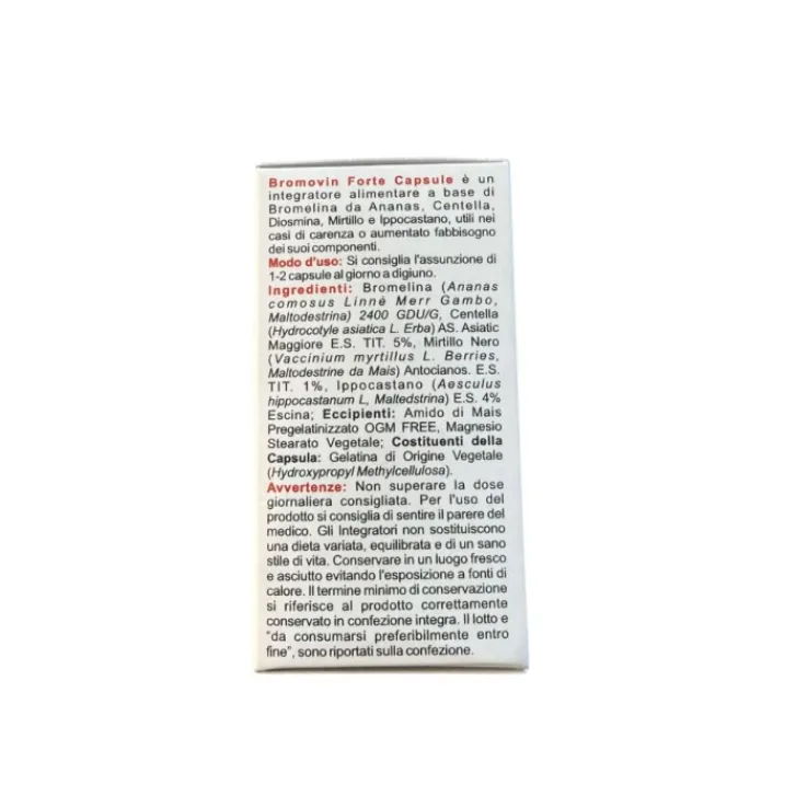 VIESSE FARMACEUTICI Srl Bromovin Forte 30 Capsule Online