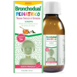 PERRIGO ITALIA Srl Bronchodual Pediatrico Sciroppo Tosse Secca e Grassa Gusto Fragola 120 ml Online