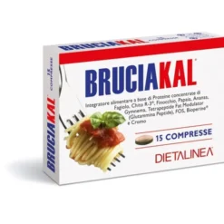 GDP Srl-GENERAL DIETET.PHARMA Bruciakal 15 Compresse - Integratore Alimentare Dietalinea New