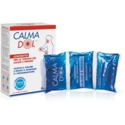 MONTEFARMACO OTC SpA Calmadol Cuscinetto Effetto Caldo-Freddo contro Dolori e Infiammazioni 14 x 24 cm Hot