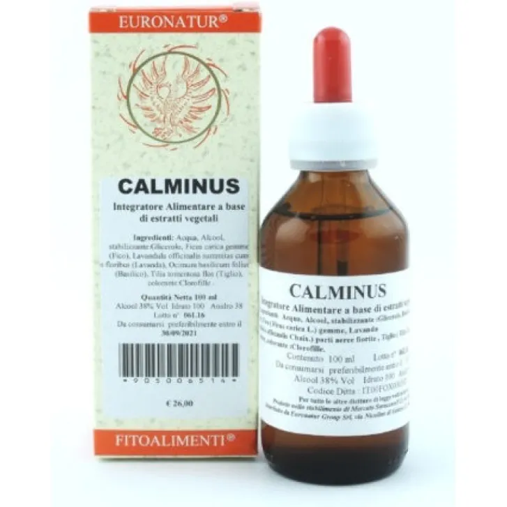 EURONATUR Calminus Gocce 100 ml - Integratore Alimentare