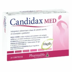 PRODOTTI FMCJ Candidax Med 30 compresse - Integratore Benessere Sistema Digerente Outlet