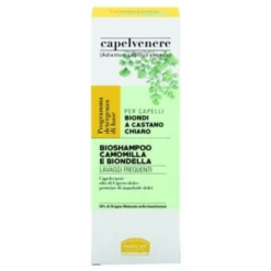 HELAN COSMESI Srl Capelvenere BioShampoo Camomilla e Biondella 200 ml New