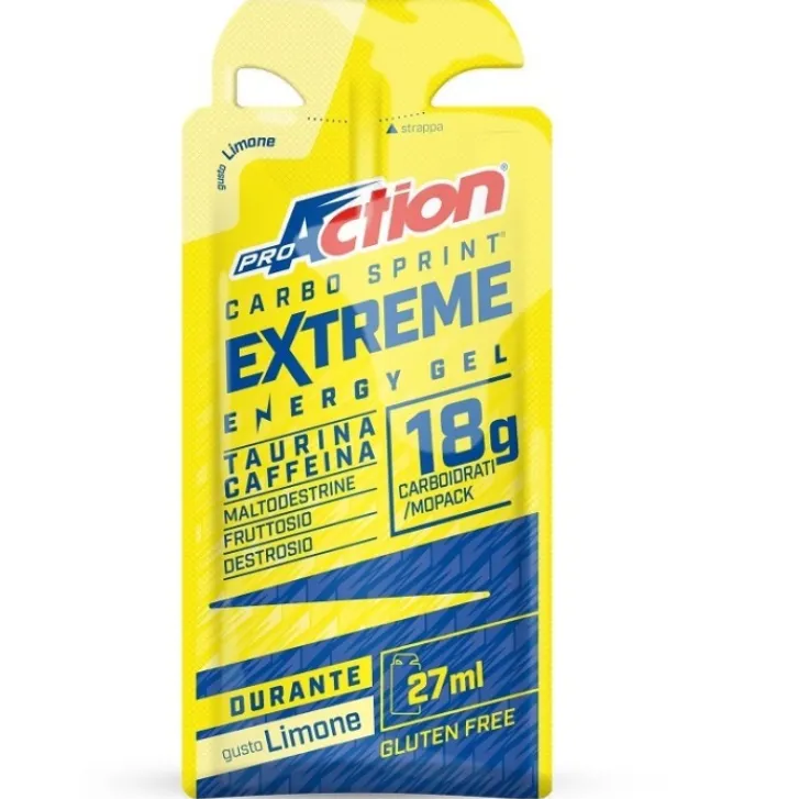 PROACTION Carbo Sprint Extreme Limone 27 ml - Integratore Alimentare