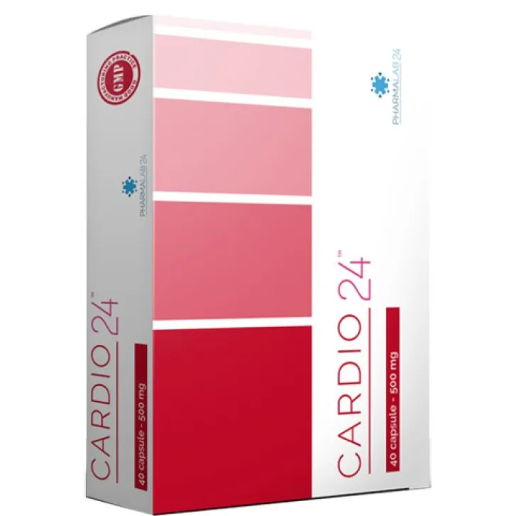 PHARMALAB24 Srls Cardio24 40 Capsule - Integratore Alimentare Discount