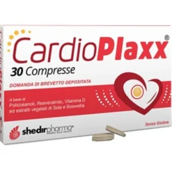 SHEDIR PHARMA Srl Unipersonale Cardioplaxx 30 Compresse - Integratore per il Colesterolo New