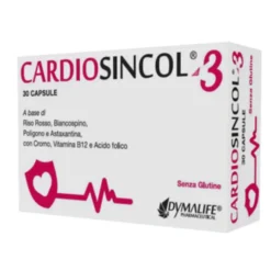 DYMALIFE PHARMACEUTICAL Srl Cardiosincol 3 30 Capsule - Integratore Alimentare New
