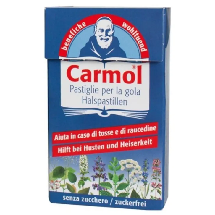 MIDEFA Carmol Pastiglie per la Gola Senza Zuccheri 45 grammi Best