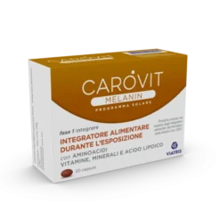 COMIFAR Carovit Melanin 20 Capsule - Integratore Per L'Abbronzatura Con Melanina Best
