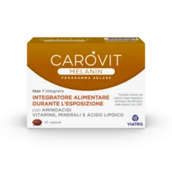 COMIFAR Carovit Melanin 20 Capsule - Integratore Per L'Abbronzatura Con Melanina Best