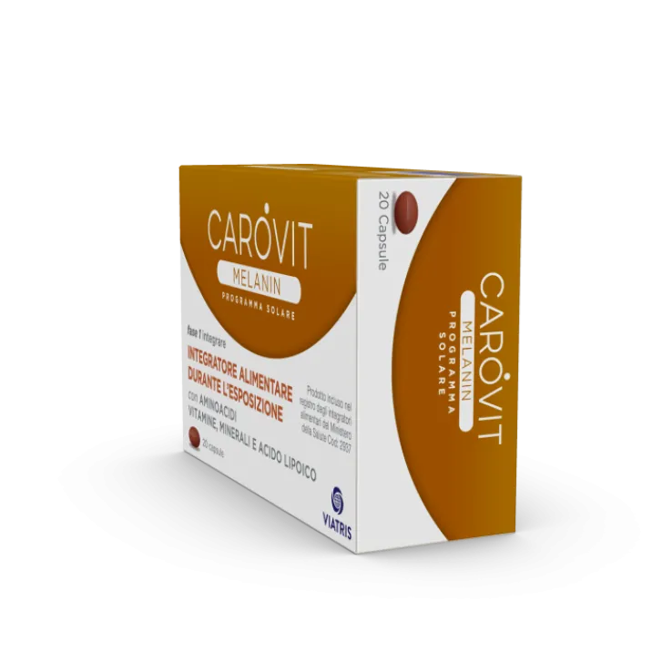 COMIFAR Carovit Melanin 20 Capsule - Integratore Per L'Abbronzatura Con Melanina Best