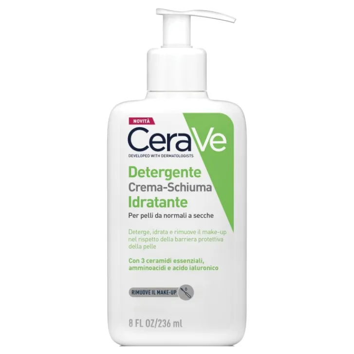 L'OREAL CERAVE CeraVe Schiuma-Crema Detergente per pelli secche 236 ml Online