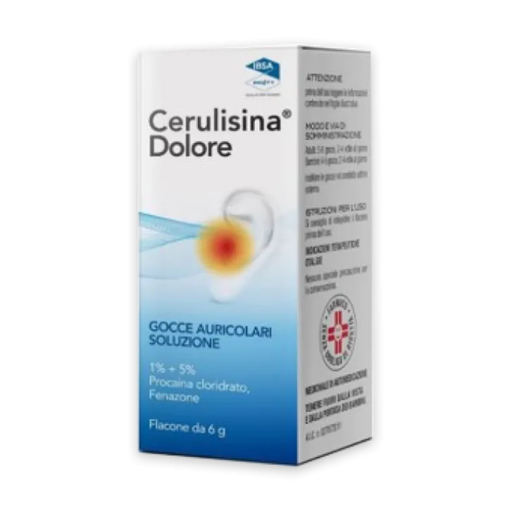IBSA FARMACEUTICI Cerulisina Dolore Gocce Auricolari Otalgie 6 grammi