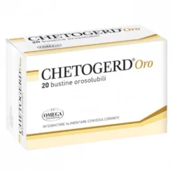 OMEGA PHARMA Chetogerd Oro 20 Bustine - Integratore Alimentare New