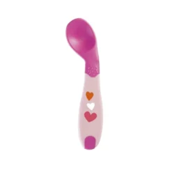 ARTSANA CHICCO Chicco Cucchiaio Angolato Rosa + 8m