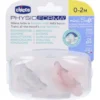 ARTSANA CHICCO Chicco Gommotto Physio Mini Rosa 0-2m 2 Pezzi Sale