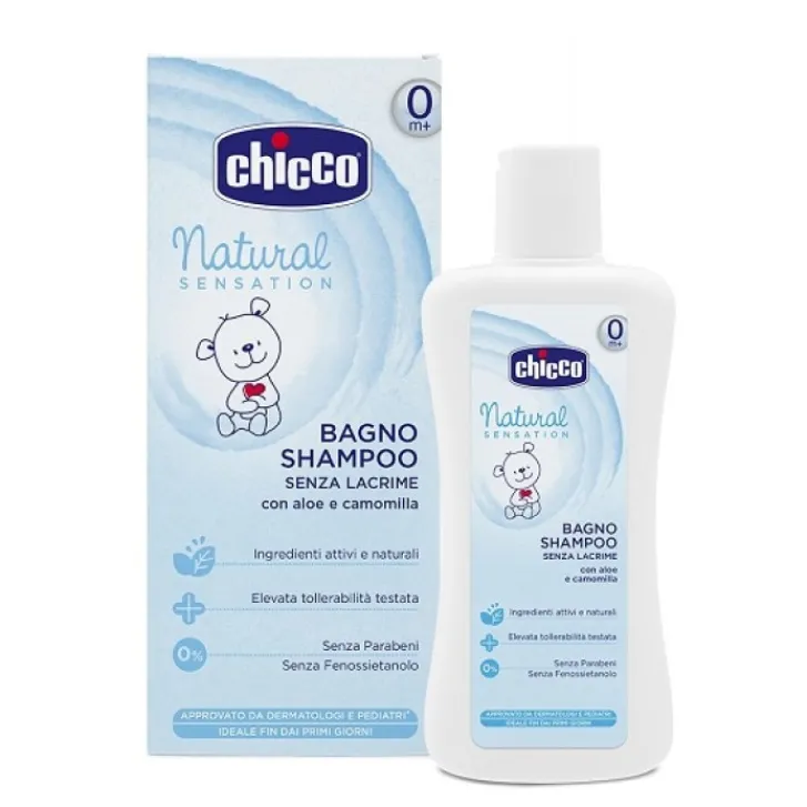 ARTSANA CHICCO Chicco Natural Sensation Bagno Shampoo Senza Lacrime 500 ml Clearance