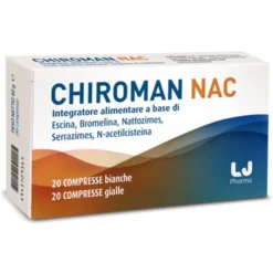 FARMITALIA Srl - SOC. UNIPERS. Chiroman Nac 20 Compresse Bianche + 20 Compresse Gialle - Integratore Fertilita' Maschile Clearance