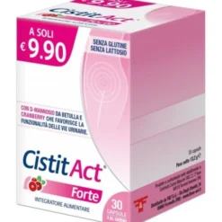 F&F Cistit Act Forte 30 capsule - Integratore per la Cistite e le Vie Urinarie Best