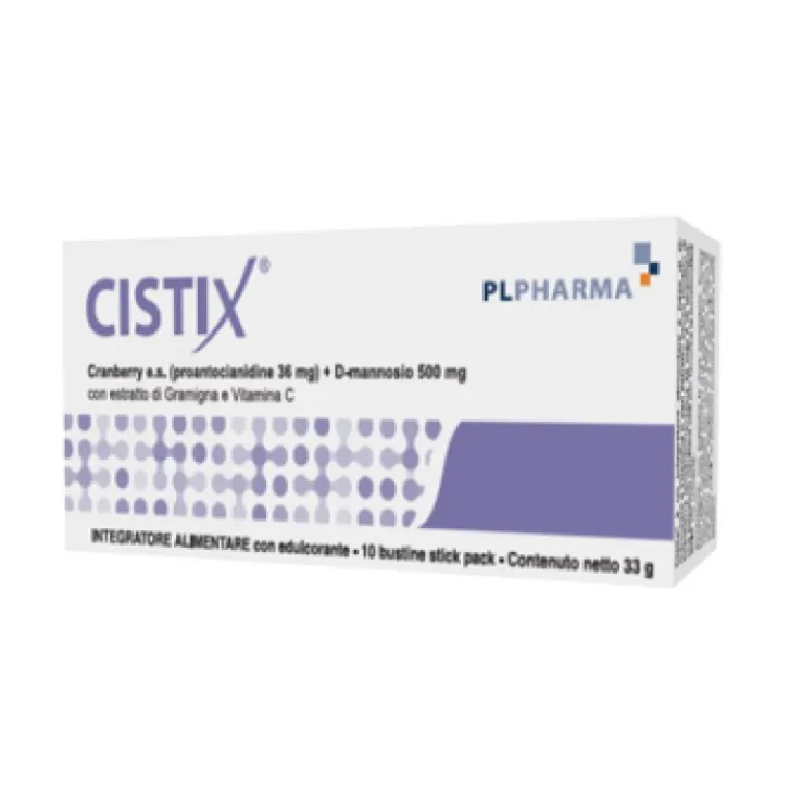 PL PHARMA Cistix Polvere 10 Buste - Integratore contro la Cistite