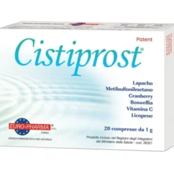 EURO-PHARMA Srl Citiprost 20 Compresse - Integratore Benessere della Prostata Sale
