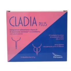 FARMAKOS Srl Cladia Plus 14 Bustine - integratore per le vie urinarie New