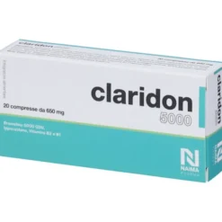 NAIMA PHARMA Srls Claridon 5000 20 compresse - Integratore Alimentare Discount