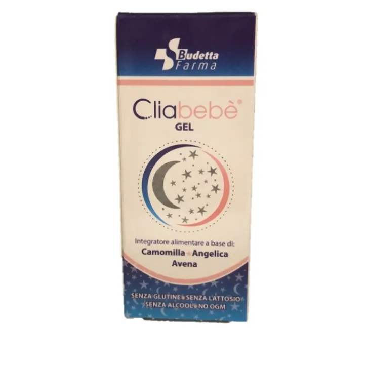 BUDETTA FARMA Cliabebè Gel Bambini 30 ml - Integratore Serenità
