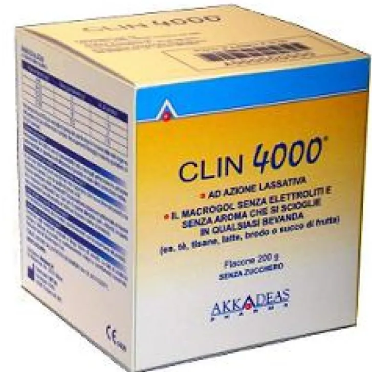 SHEDIR PHARMA Clin 4000 Macrogol Polvere 200 g New