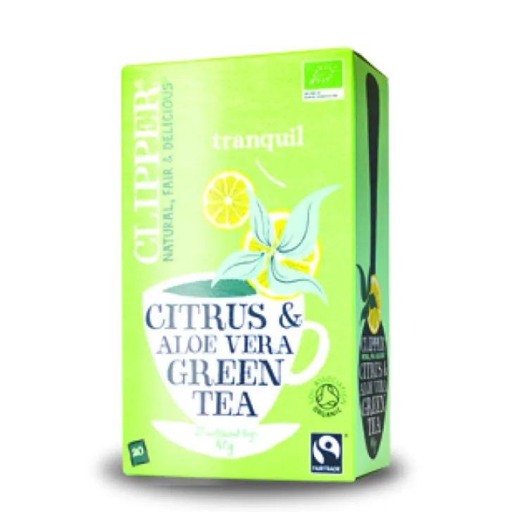 LA FINESTRA SUL CIELO SpA Clipper Te' Verde + Aloe Vera 20 Filtri Best