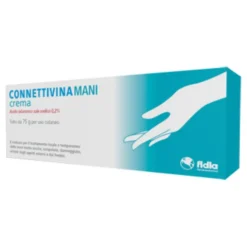 FIDIA FARMACEUTICI Connettivina Mani Crema con Acido Ialuronico 75 grammi Outlet