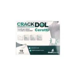 SHEDIR PHARMA Crackdol Cerotti per Dolori Muscolari e Articolari 10 pezzi Best