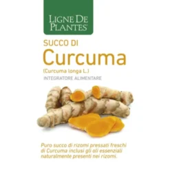 NATURA SERVICE Srl Curcuma Bio Succo 250 ml - Integratore Alimentare Hot