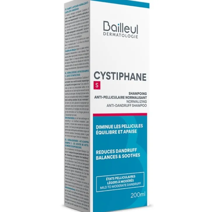 LABORATOIRES BAILLEUL S.A. Cystiphane S Shampoo Antiforfora Capelli Normali 200 ml Discount
