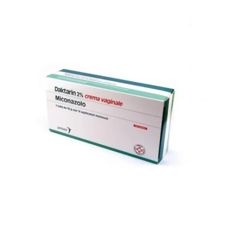 JOHNSON&JOHNSON Daktarin Crema Vaginale 20 mg/g Miconazolo Nitrato Antimicotico 78 grammi + 16 Applicatori Online