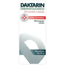 JOHNSON&JOHNSON Daktarin Dermatologico Polvere Cutanea 2% Miconazolo 30 grammi Sale