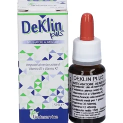 LINDASERVICE Deklin Plus 15 ml - Integratore Vitamina D3 e K2 Hot