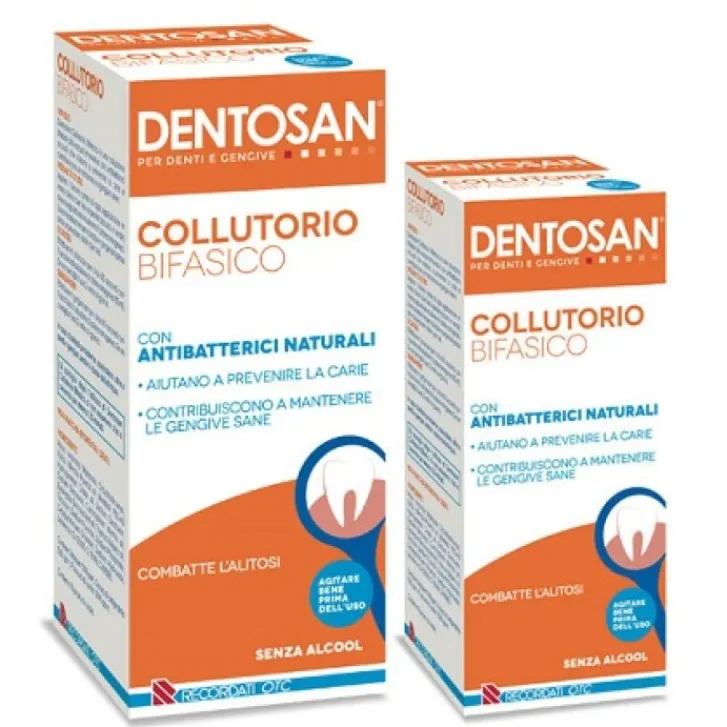 RECORDATI OTC Dentosan Collutorio Bifasico 200 ml Hot