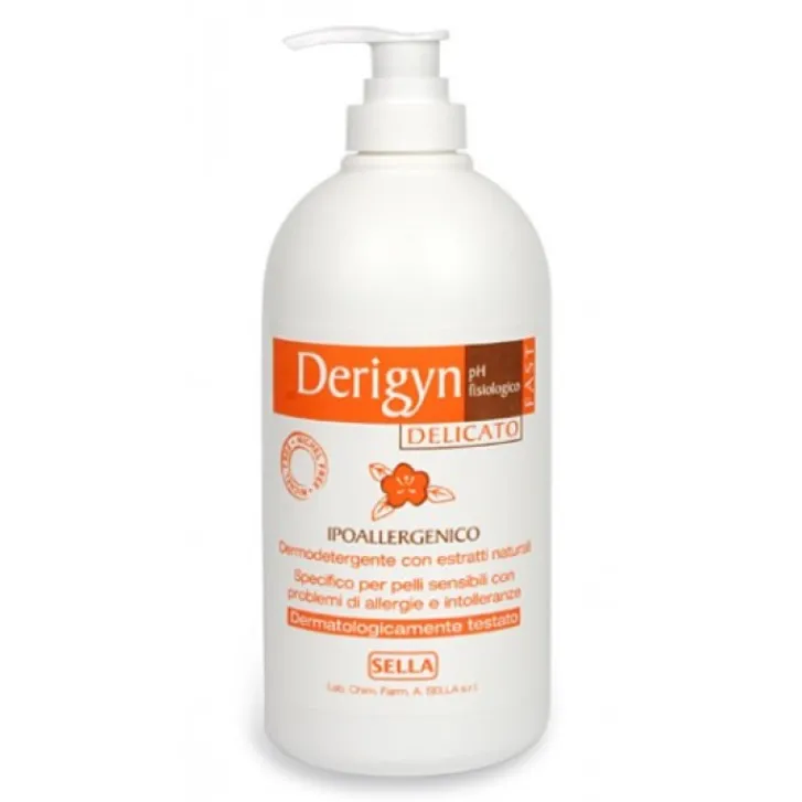 SELLA Srl Derigyn Fast Detergente Delicato Ipoallergenico 500 ml Outlet
