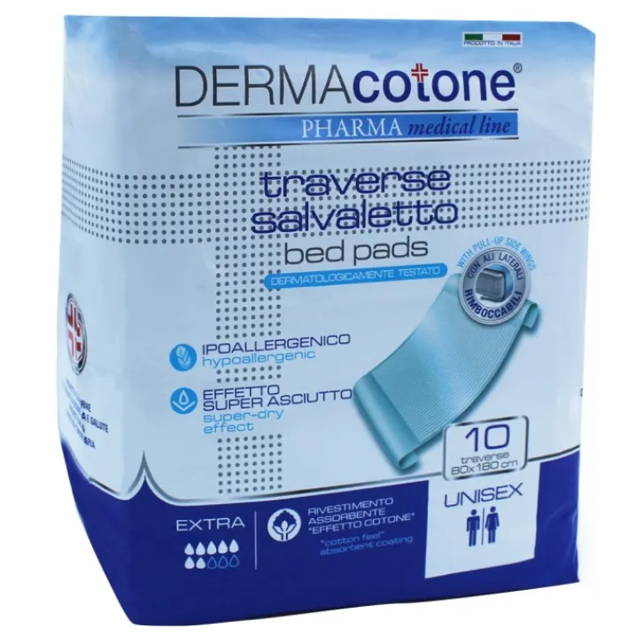 DA.MA. DISTRIBUZIONE Srl Dermacotone Traverse Salvaletto con Ali Laterali 80 x 180 10 pezzi Online
