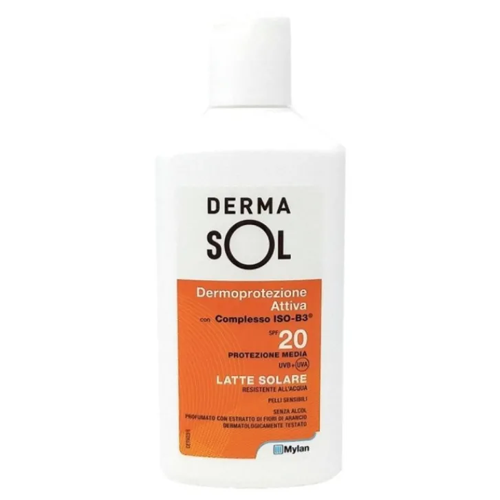 MEDA PHARMA SpA Dermasol Latte Solare SPF 20 Protezione Corpo Spray 150 ml New
