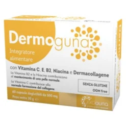 GUNA SpA Dermoguna 60 capsule - Integratore Benessere Pelle e Collagene Best