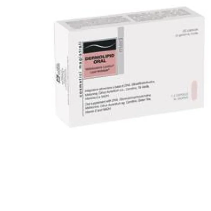 DIFA COOPER SpA Dermolipid Oral 30 Capsule - Integratore Alimentare