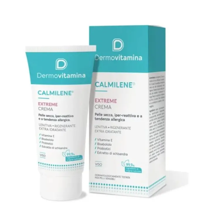 PASQUALI DERMOVITAMINA DermoVitamina Calmilene Extreme Crema Viso 50 ml New