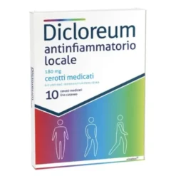 ALFASIGMA SPA NO RX Dicloreum Antinfiammatorio Locale 180 mg 10 Cerotti Medicati Outlet
